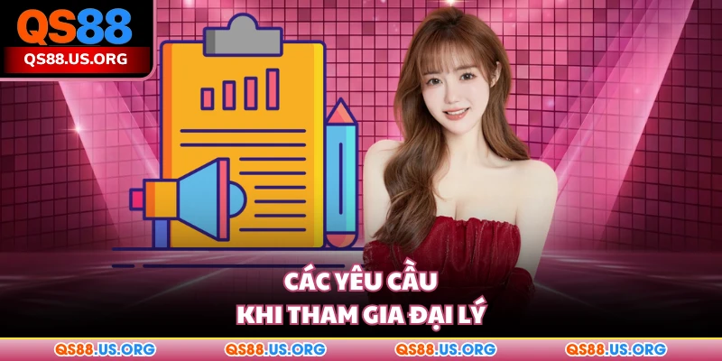 Thông tin yêu cầu khi khách hàng có ý định tham gia làm đại lý QS88